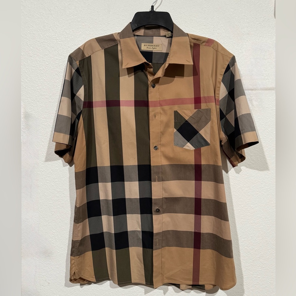 Burberry Check Pattern Shirt